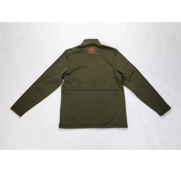 Cloudveil Jacquard Sierra Run Don't Walk Fleece 1/4 Zip Mens Medium - Picture 2 of 5